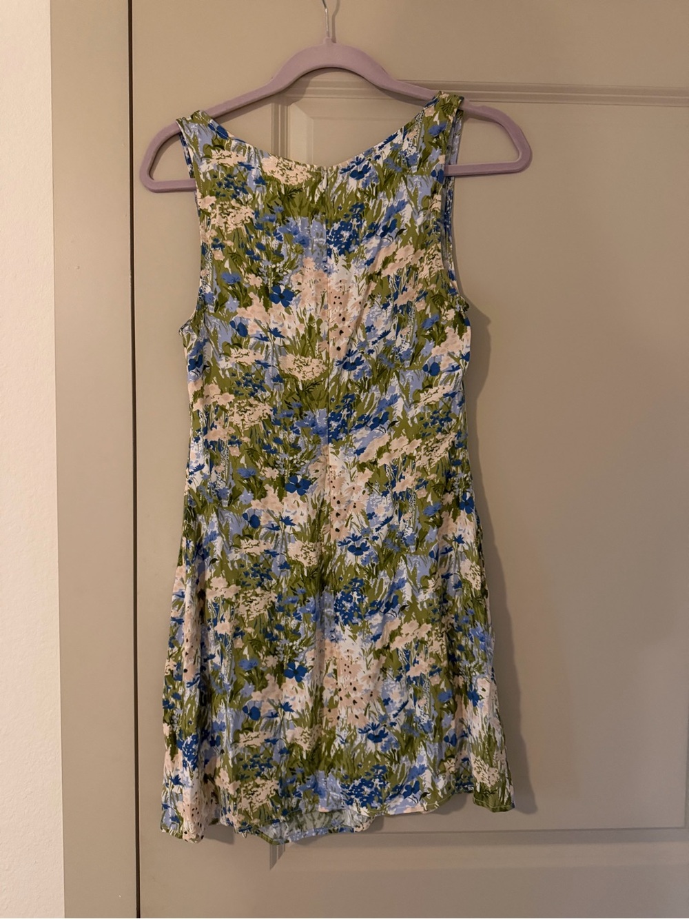 Reformation Noha Floral Mini Dress - Size 4 - Picture 5 of 6